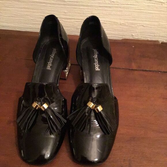 Jeffrey Campbell Genial Statement Heel d'Orsay Pump - Picture 5 of 10